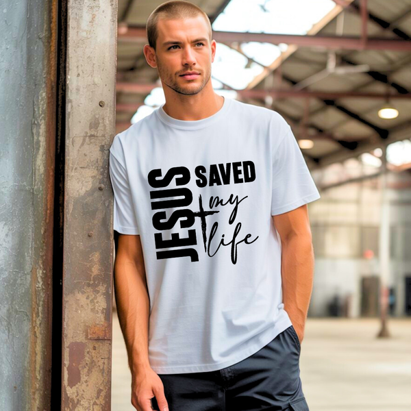 Jesus Saved My Life T-shirt | Kingdom Klothing